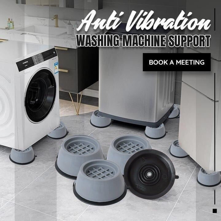 4 Pcs Washing Machine Pads (Box Pack Heavy)