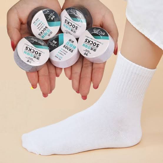 Compressed Travel Socks (Pair)