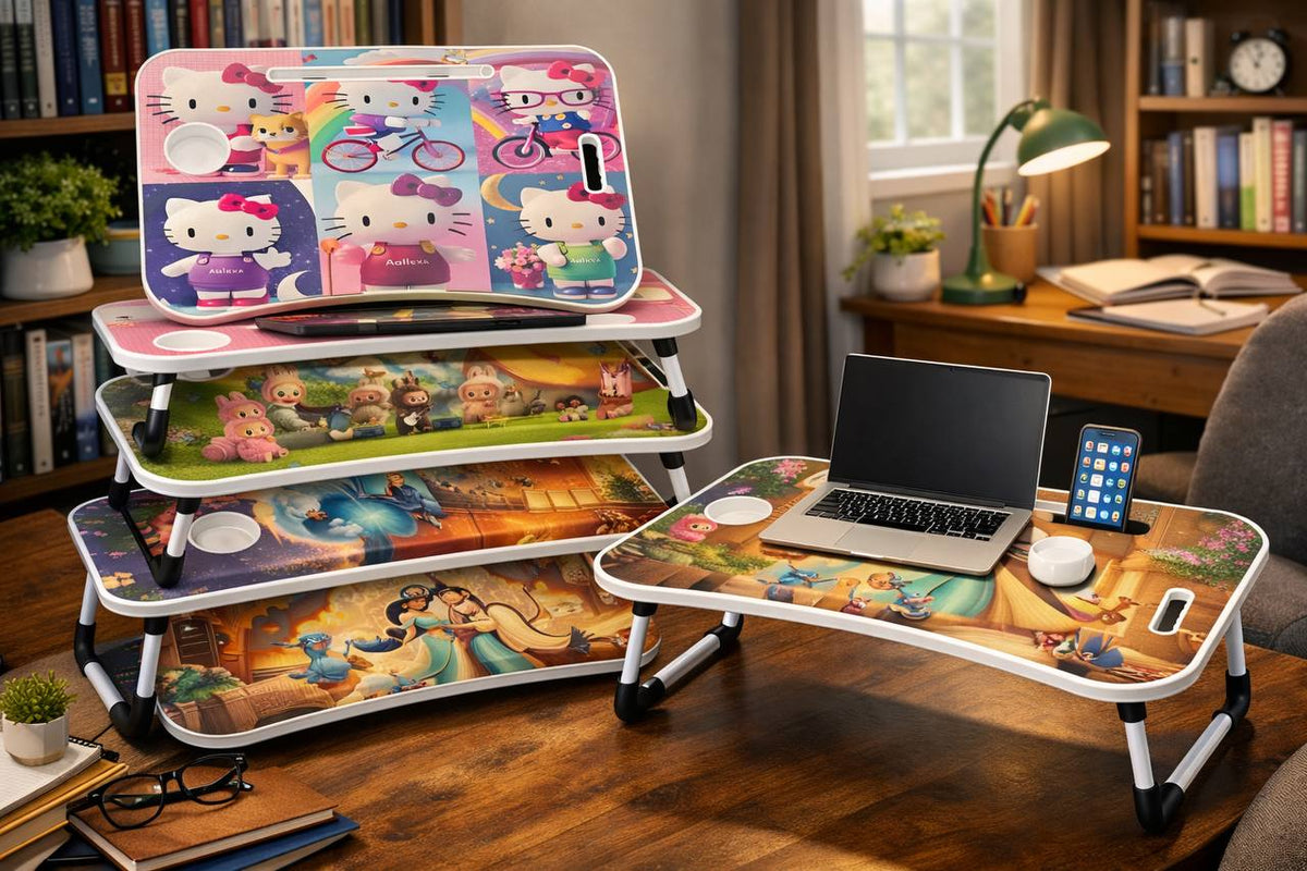 Printed Laptop Or Study Table (Imported)