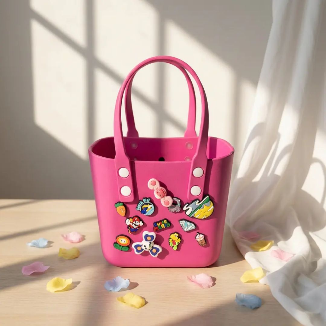 Fancy Cross Bag With All Hole Charms (Imported)