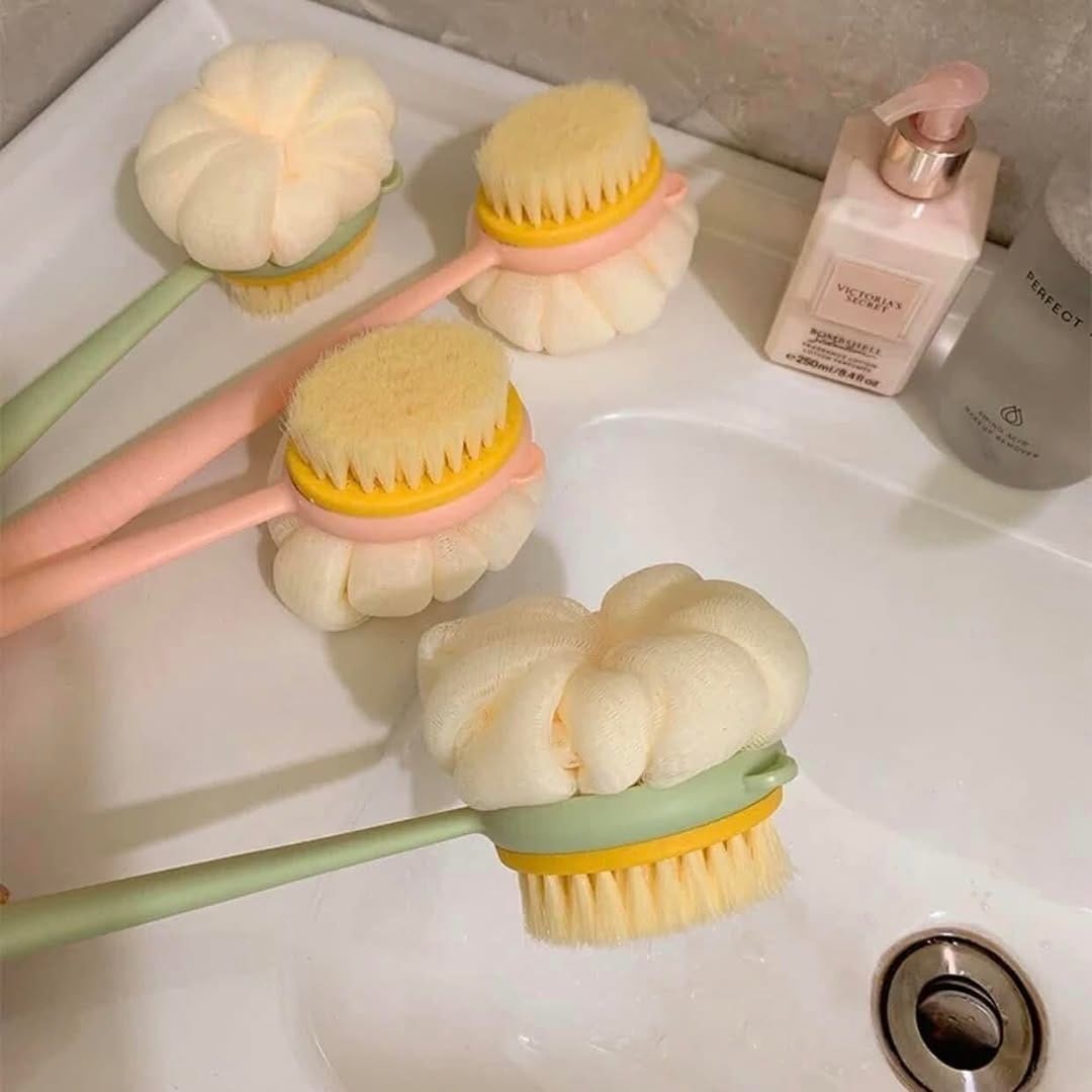 2in1 Long Bath Brush (Box Packing)