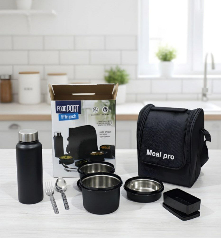 Food Port Stainless Steel Lunch Box Set