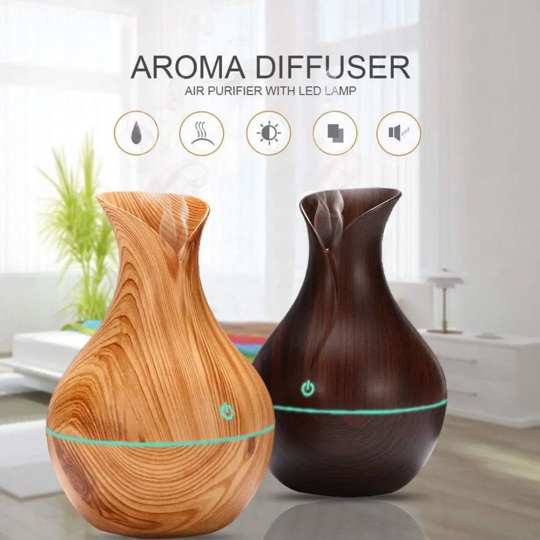 Wooden Texture Long Humidifier (Imported)