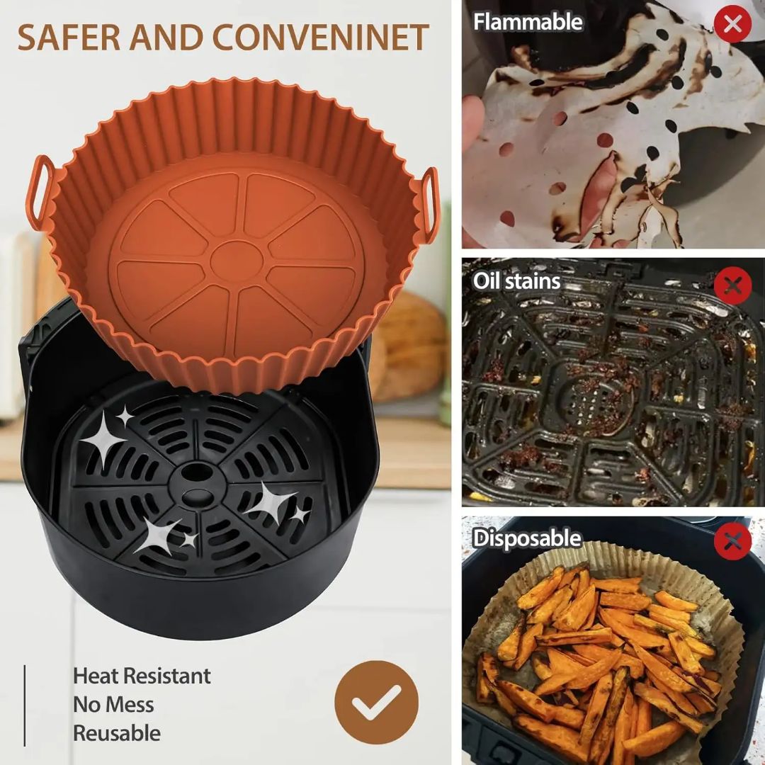Air Fryer Silicon Pots (Imported)