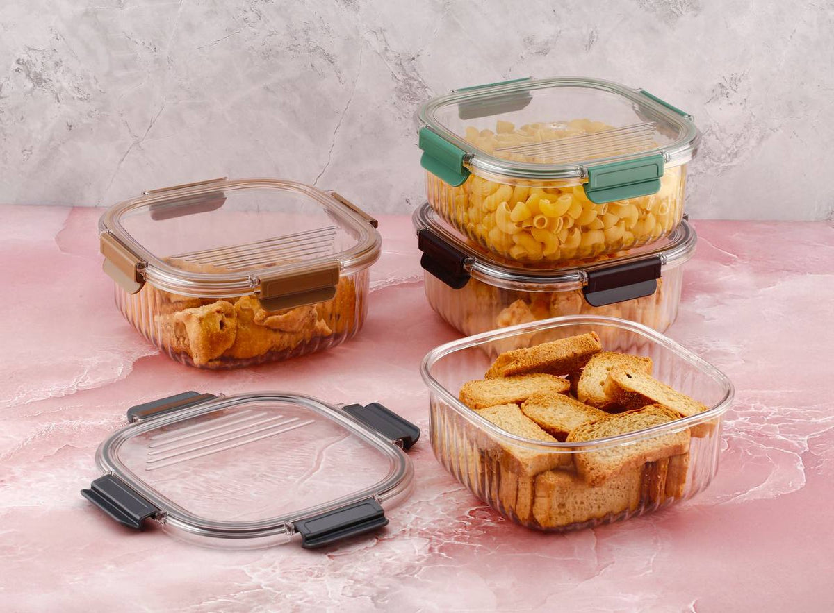 3pcs Set Crystela Container (Premium Quality)