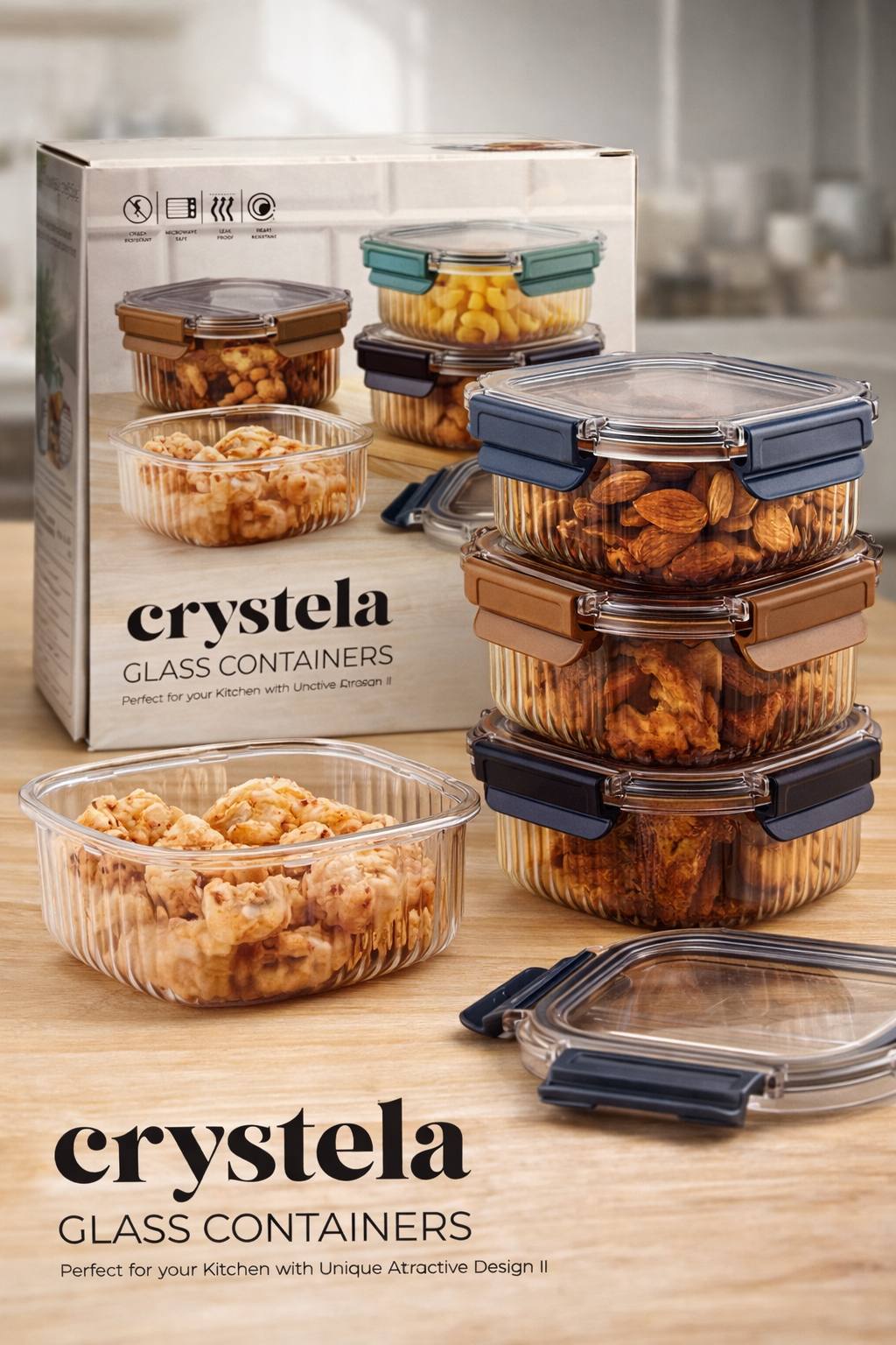 Crystela 450ml Container