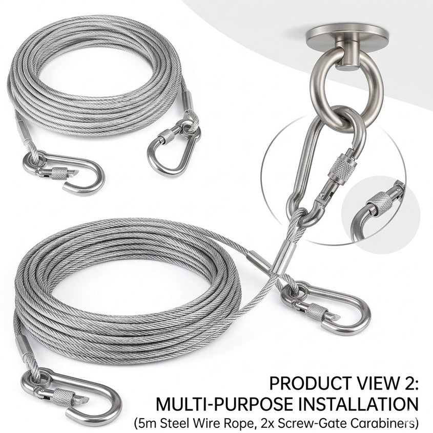 5M Stainless Steel Rope (Imported)