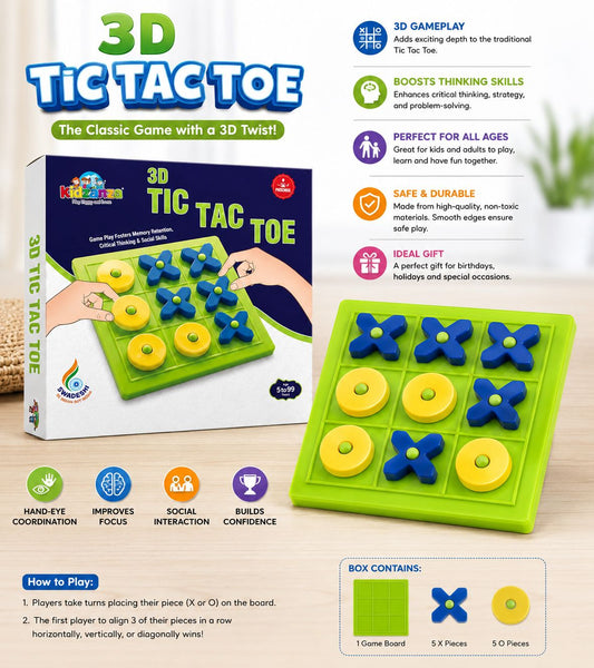 3D Tic Tac Game (Box Packing)